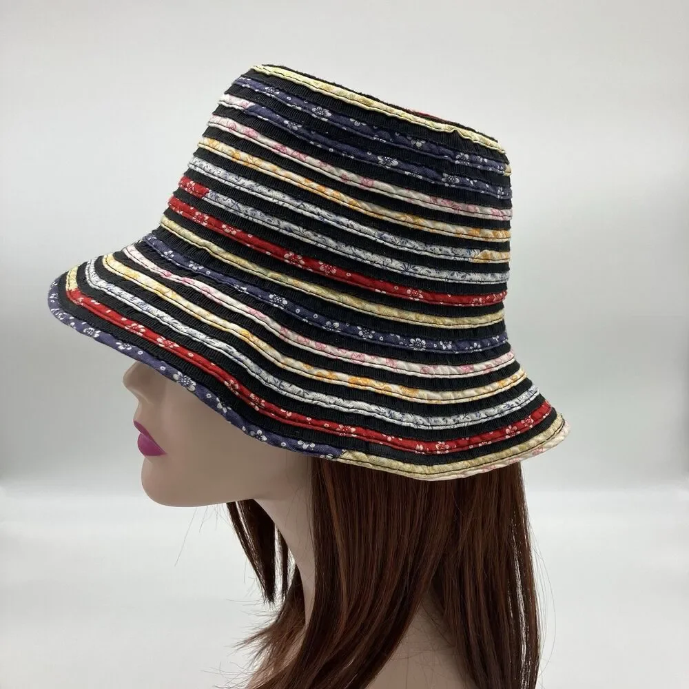 Vintage Bucket Hat Womens Dopamine Quirky‎ Colorful Cool - Picture 4 of 11